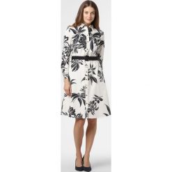 Esprit Casual - Sukienka damska, beżowy. Brązowe sukienki damskie Esprit Casual, na co dzień, w kwiaty, z bawełny, casualowe, bez kołnierzyka, bez rękawów, proste. Za 299,95 zł.