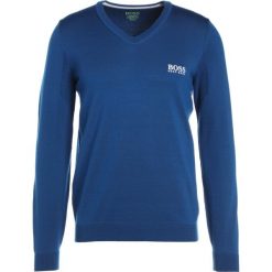 Swetry klasyczne męskie: BOSS Green VEEH PRO Sweter open blue