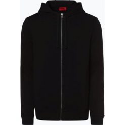 HUGO - Męska bluza rozpinana – Daple-U3, czarny. Czarne bluzy męskie marki HUGO, xl. Za 479,95 zł.