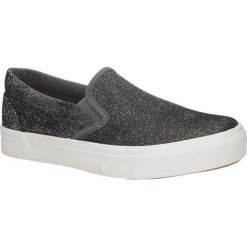 Creepersy Casu L62610. Czarne półbuty damskie Casu, bez wzorów, bez obcasa, bez zapięcia. Za 39,99 zł.