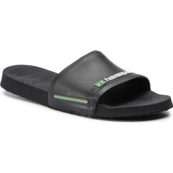 Klapki HAVAIANAS - Slide Brasil Fc 41426160090 Preto/Black. Czarne klapki damskie Havaianas, bez wzorów, z tworzywa sztucznego, bez obcasa. W wyprzedaży za 109,00 zł.