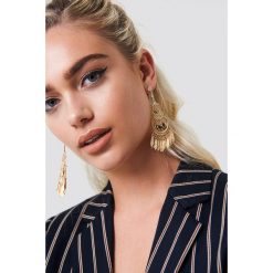 Kolczyki damskie: NA-KD Accessories Kolczyki w orientalnym stylu – Gold