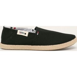 Tommy Jeans - Espadryle. Niebieskie espadryle męskie Tommy Jeans, bez wzorów, z jeansu. W wyprzedaży za 199,90 zł.