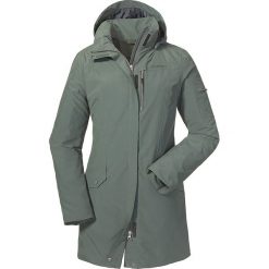 Kurtka funkcyjna "Shanghai 1" w kolorze zielonym. Zielone kurtki damskie Schöffel, bez wzorów, bez kaptura. W wyprzedaży za 365,95 zł.