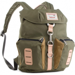 Plecak DOUGHNUT - D200-4614-F Nevada Forest Green X Khaki. Zielone plecaki męskie marki Doughnut, z materiału. W wyprzedaży za 229,00 zł.
