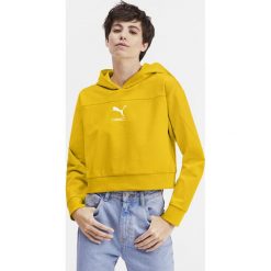 Puma Nu-Tility Bluza Żółty. Żółte bluzy damskie Puma, m, z nadrukiem, z bawełny, bez rękawów, bez kaptura. Za 309,95 zł.