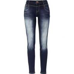 PULZ Dżinsy Carmen Highwaist Skinny niebieski female niebieski W28/L30. Niebieskie jeansy damskie PULZ, l, bez wzorów, z podwyższonym stanem. Za 399,00 zł.