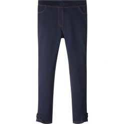 Legginsy dziewczęce: Legginsy bonprix ciemnoniebieski „stone”