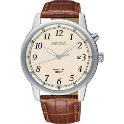 Zegarki męskie: Zegarek męski Seiko Kinetic SKA779P1