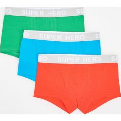 Bielizna chłopięca: Bokserki 3 pack – Turkusowy