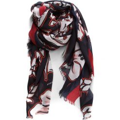 Chusty damskie: Szal TOMMY HILFIGER – Tropical Floral Prin AW0AW05482 902