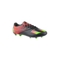 Buty do piłki nożnej adidas Messi 15.3 FG/AG AF4852. Czarne halówki męskie marki Adidas, ze skóry, do piłki nożnej. Za 149,99 zł.