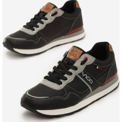 Czarne Półbuty Emerald. Czarne buty sportowe męskie Born2be, na sznurówki. Za 119,99 zł.