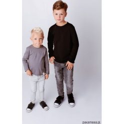 Longsleeve - Czarny. Czarne t-shirty chłopięce z długim rękawem marki Pakamera, z bawełny. Za 89,00 zł.
