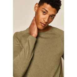 Medicine - Sweter Innovation. Zielone swetry męskie MEDICINE, s, bez wzorów, z bawełny, z okrągłym kołnierzem, bez kaptura. W wyprzedaży za 84,90 zł.