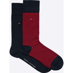 Tommy Hilfiger - Skarpety (2-pack). Szare skarpetki męskie TOMMY HILFIGER, bez wzorów, z elastanu. W wyprzedaży za 39,90 zł.