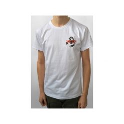 Mirage Tee White. Białe t-shirty męskie Mszz, s, z nadrukiem, z bawełny, bez kołnierzyka. Za 69,00 zł.