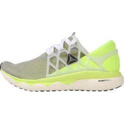 Reebok FLOATRIDE RUN FLEXWEAVE Obuwie do biegania treningowe white/yellow/black. Białe buty do biegania damskie Reebok, z materiału. Za 629,00 zł.