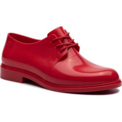 Półbuty MELISSA - Glow Ad 32568 Red 01591. Czerwone półbuty damskie Melissa, bez wzorów, z tworzywa sztucznego, bez obcasa, na płaskiej podeszwie, bez zapięcia. W wyprzedaży za 249,00 zł.