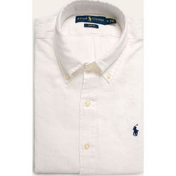 Polo Ralph Lauren - Koszula. Białe koszule męskie Polo Ralph Lauren, s, bez wzorów, ze lnu, casualowe, polo, z długim rękawem. Za 559,90 zł.