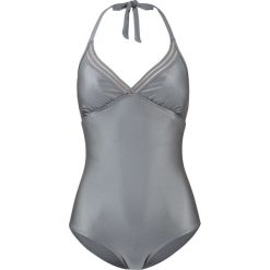 Kostium kąpielowy bonprix szary. Szare stroje kąpielowe damskie bonprix, bez wzorów. Za 89,99 zł.