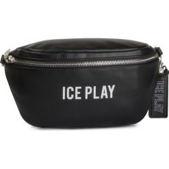 Saszetka nerka ICE PLAY - 19I W2M1 7205 6920 Black 9000. Czarne nerki damskie Ice Play, bez wzorów, ze skóry, młodzieżowe, bez dodatków. Za 399,00 zł.