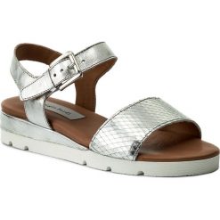 Sandały SERGIO BARDI - Dolo SS127308618KD 711. Szare klapki damskie Sergio Bardi, bez wzorów, ze skóry, bez obcasa. W wyprzedaży za 189,00 zł.