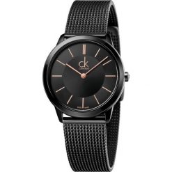 ZEGAREK CALVIN KLEIN Minimal K3M22421. Czarne zegarki damskie marki Calvin Klein, ze stali. Za 1169,00 zł.