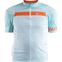 Craft koszulka kolarska męska Route, jasnoniebieski XL. Niebieskie koszulki męskie Craft, xl, bez wzorów, na fitness i siłownię. Za 269,00 zł.