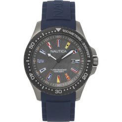 Nautica - Zegarek NAPJBC. Szare zegarki męskie Nautica, szklane. Za 599,90 zł.