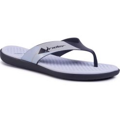 Japonki RIDER - Aqua Fem 82568 Blue 24897. Niebieskie klapki damskie Rider, bez wzorów, z tworzywa sztucznego, bez obcasa. W wyprzedaży za 89,00 zł.