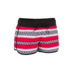 Szorty surfing TINI GUARANA damskie. Różowe buty sportowe damskie OLAIAN, w paski, z poliesteru, sportowe, bez kołnierzyka. Za 39,99 zł.