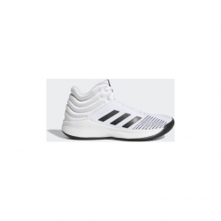 Buty Dziecko adidas Buty Pro Spark 2018. Białe trampki dziewczęce Adidas, bez wzorów, bez zapięcia. Za 179,00 zł.