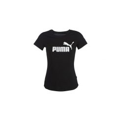 T-shirty z krótkim rękawem Puma PERMA ESS TEE. Czarne t-shirty damskie Puma, l, bez wzorów, bez kołnierzyka. Za 99,00 zł.