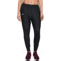 Legginsy Under Armour UA ColdGear Reactor Run Joggers W Czarne. Czarne spodnie damskie Under Armour, s, bez wzorów, z tkaniny, do biegania. Za 214,99 zł.