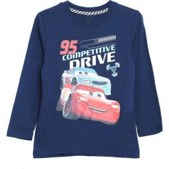 Granatowa Koszulka Long Race. Niebieskie t-shirty chłopięce marki Born2be. Za 29,99 zł.