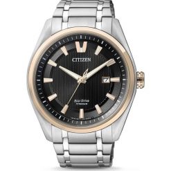 ZEGAREK CITIZEN Titanium AW1244-56E. Analogowe zegarki męskie CITIZEN, sztuczne. Za 1170,00 zł.