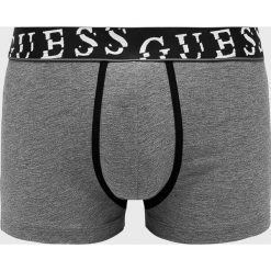 Guess Jeans - Bokserki (2-pack). Szare bokserki męskie marki Guess Jeans, z aplikacjami, z elastanu. W wyprzedaży za 119,90 zł.