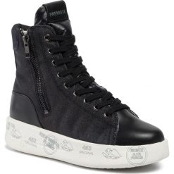 Sneakersy PREMIATA - Edith 4190 Black. Czarne półbuty damskie Premiata, ze skóry. W wyprzedaży za 589,00 zł.