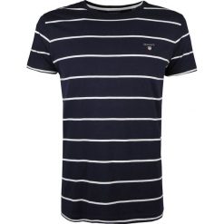 Gant T-shirt "Breton Stripe". T-shirty męskie GANT, z nadrukiem, z bawełny, z okrągłym kołnierzem. Za 189,00 zł.