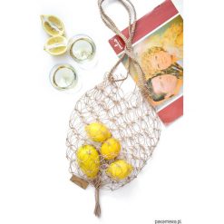 Siatka z dratwy w stylu vintage. Szare shopper bag damskie marki Pakamera, na ramię. Za 89,00 zł.