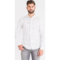 KOSZULA Armani Exchange. Białe koszule męskie m, z bawełny. Za 221,40 zł.