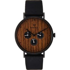 Kerbholz CASPAR Zegarek chronograficzny black/walnut. Czarne zegarki męskie Kerbholz. Za 759,00 zł.