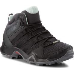Buty adidas - Terrex AX2R Mid GTX W GORE-TEX AC8060 Cblack/Cblack/Ashgrn. Niebieskie buty sportowe damskie Adidas, bez wzorów, ze skóry ekologicznej, sportowe, outdoorowe, adidas terrex, gore-tex. W wyprzedaży za 379,00 zł.
