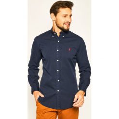 Koszula Polo Ralph Lauren Classics 710795235. Niebieskie koszule męskie Polo Ralph Lauren, s, bez wzorów, z bawełny, casualowe, polo, bez rękawów. W wyprzedaży za 329,00 zł.