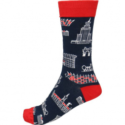 Skarpety unisex. Czarne skarpetki męskie Gino Rossi, z bawełny. Za 19,90 zł.