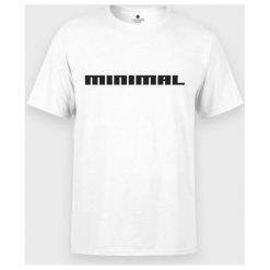 Koszulka męska Minimalism. Koszulki męskie MegaKoszulki, m, bez wzorów, z bawełny, z podwójnym kołnierzykiem, bez rękawów. Za 49,90 zł.