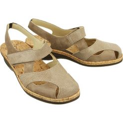 COMFORTABEL 720115-21 horse/tan, sandały damskie. Sandały damskie Comfortabel, bez wzorów, ze skóry, bez obcasa, bez zapięcia. Za 309,90 zł.