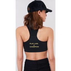 Biustonosze sportowe: Champion Elastyczny biustonosz sportowy – Black