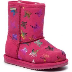 Buty EMU AUSTRALIA - Flutter Brumby K11327 Berry/Rouge Baie. Różowe śniegowce dziewczęce EMU Australia, bez zapięcia. W wyprzedaży za 229,00 zł.
